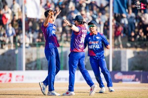 क्यानडाविरुद्धको पहिलो खेलमा नेपाल ७ रनले विजयी