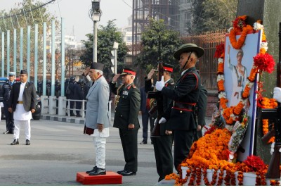 राष्ट्रपतिद्वारा राष्ट्रनिर्माताप्रति सम्मान