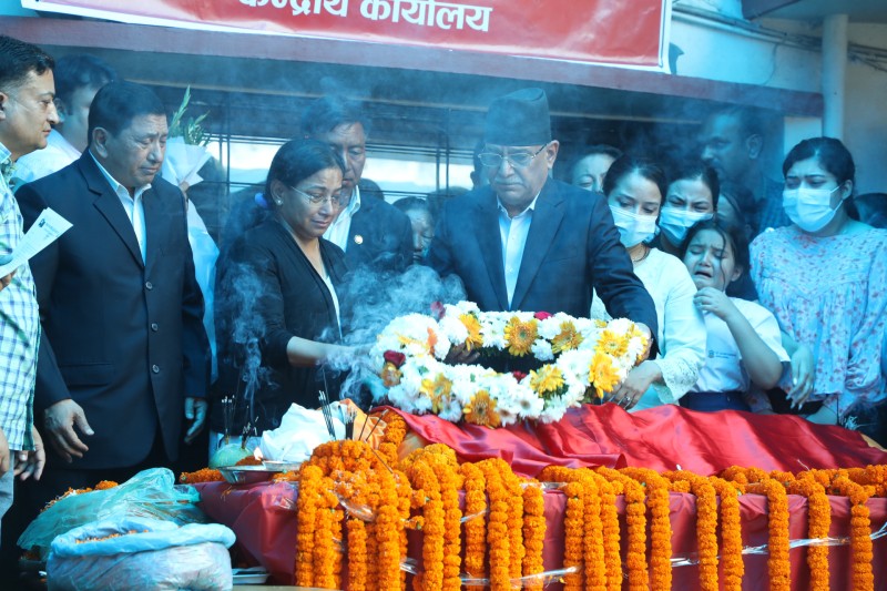 प्रम दाहाल पत्नी सीताको निधनप्रति भारतीय प्रधानमन्त्री मोदीद्वारा नेपाली भाषामा दुःख व्यक्त